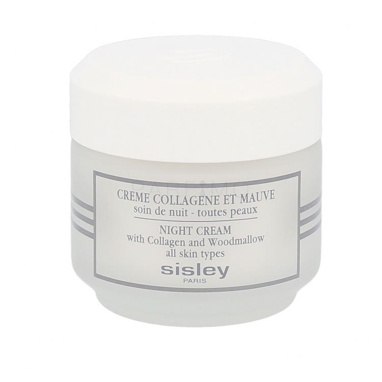 Sisley Night Cream With Collagen And Woodmallow Éjszakai arckrémek nőknek 50 ml