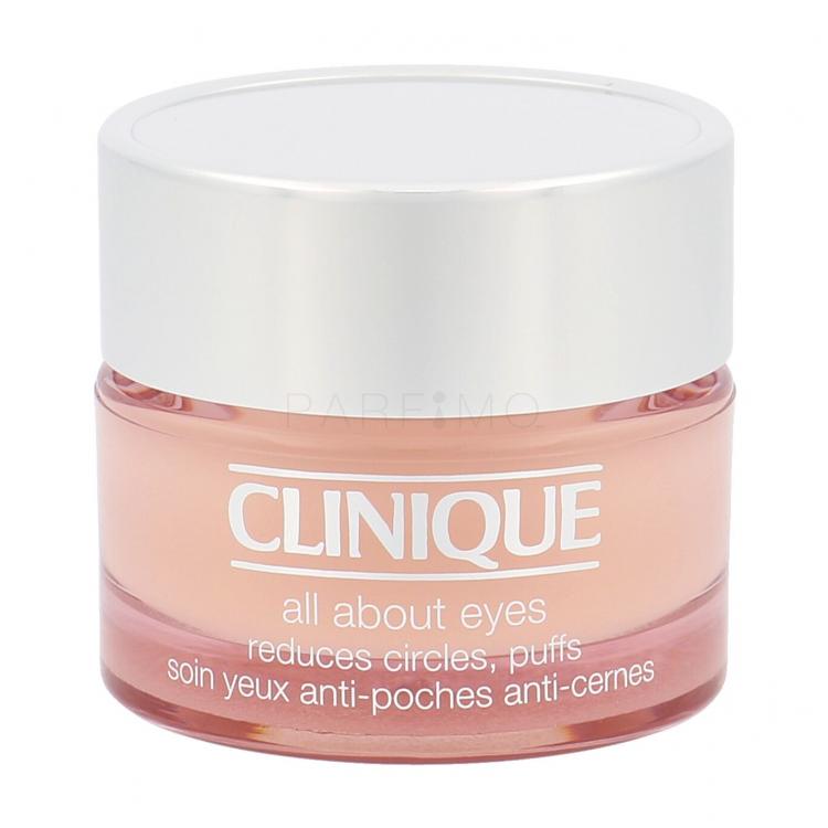 Clinique All About Eyes Szemkörnyékápoló krém nőknek 15 ml