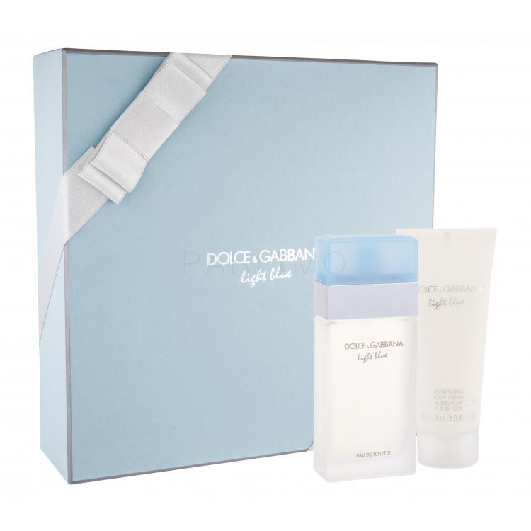 Dolce&amp;Gabbana Light Blue Ajándékcsomagok Eau de Toilette 50 ml + testápoló krém 100 ml