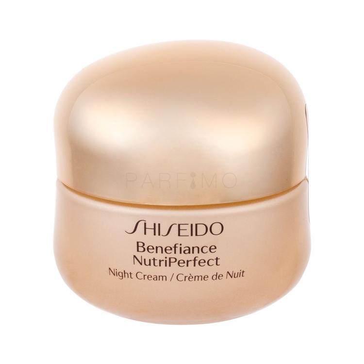Shiseido Benefiance NutriPerfect Night Cream Éjszakai szemkörnyékápoló krém nőknek 50 ml
