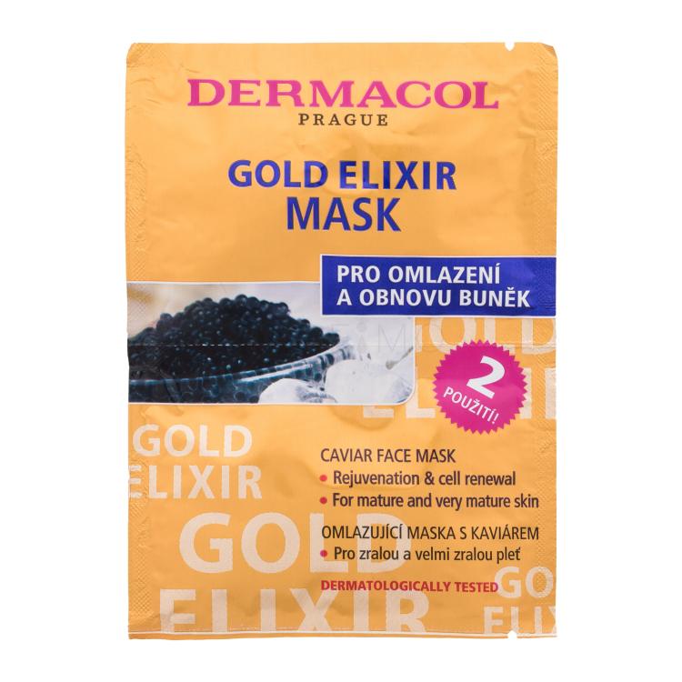 Dermacol Gold Elixir Arcmaszk nőknek 16 ml