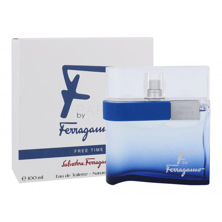 Ferragamo F by Ferragamo Free Time Eau de Toilette férfiaknak 100 ml