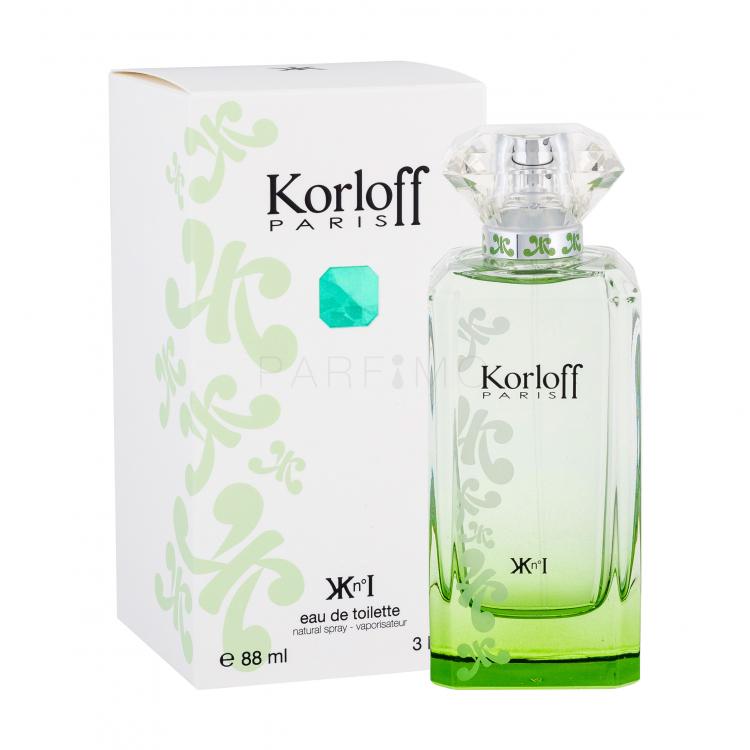 Korloff Paris N° I Green Diamond Eau de Toilette nőknek 88 ml