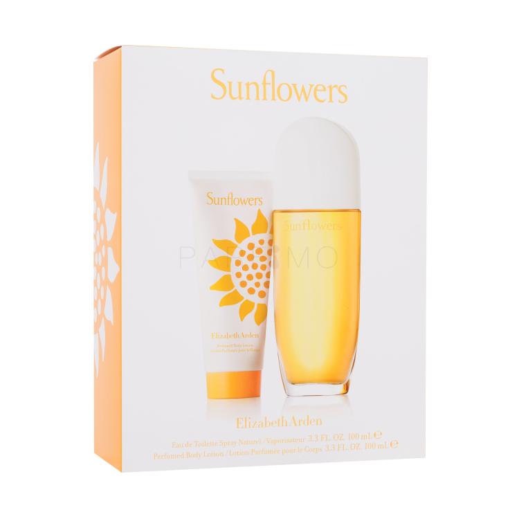 Elizabeth Arden Sunflowers Ajándékcsomagok Eau de Toilette 100 ml + testápoló 100 ml
