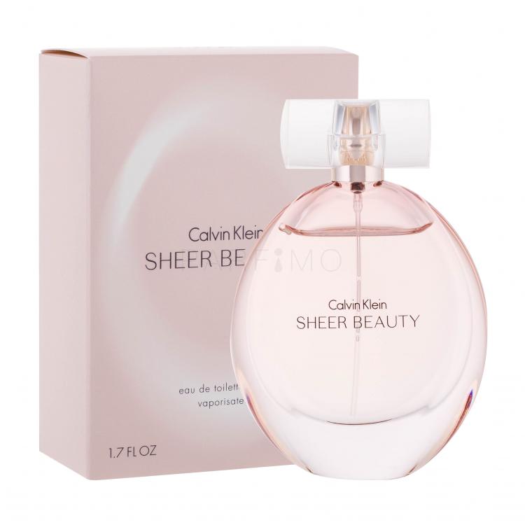 Calvin Klein Sheer Beauty Eau de Toilette nőknek 50 ml