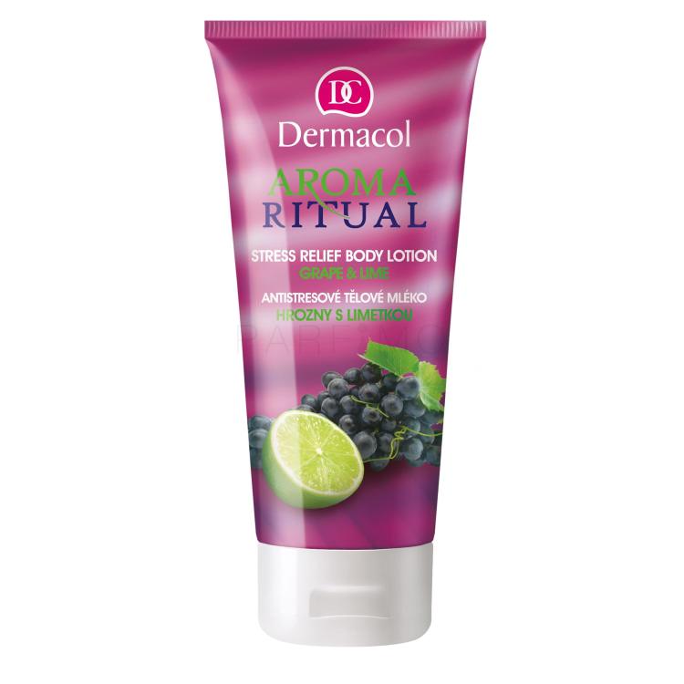 Dermacol Aroma Ritual Grape &amp; Lime Testápoló tej nőknek 200 ml