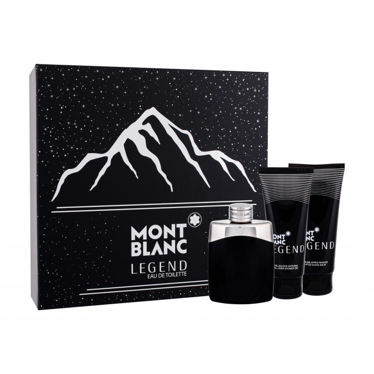 Montblanc Legend Ajándékcsomagok Eau de Toilette 100 ml + borotválkozás utáni balzsam 100 ml + tusfürdő 100 ml