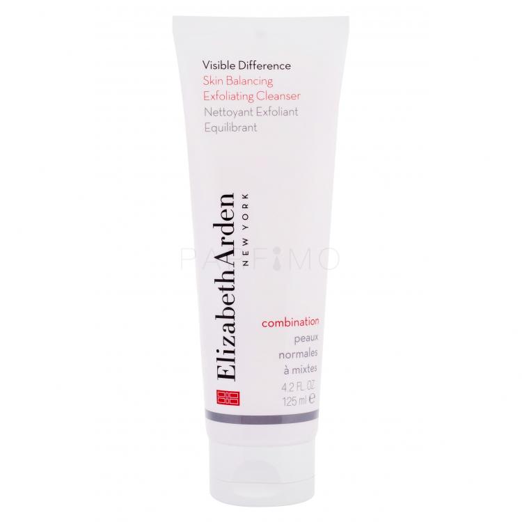 Elizabeth Arden Visible Difference Skin Balancing Cleanser Bőrradír nőknek 125 ml