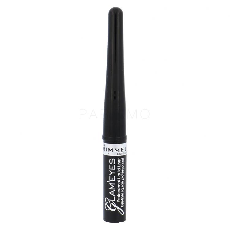 Rimmel London Glam Eyes Szemhéjtus nőknek 3,5 ml Változat 001 Black Glamour