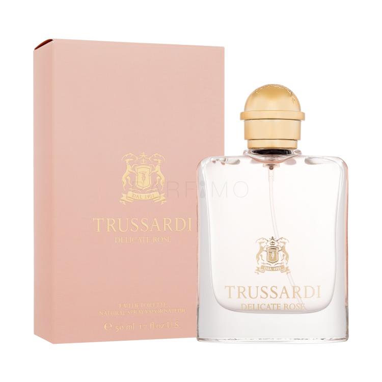Trussardi Delicate Rose Eau de Toilette nőknek 50 ml