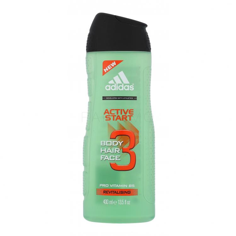 Adidas 3in1 Active Start Tusfürdő férfiaknak 400 ml