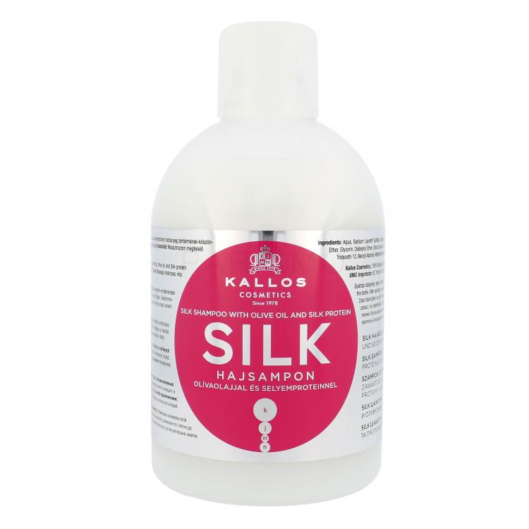 Kallos Cosmetics Silk Sampon nőknek 1000 ml