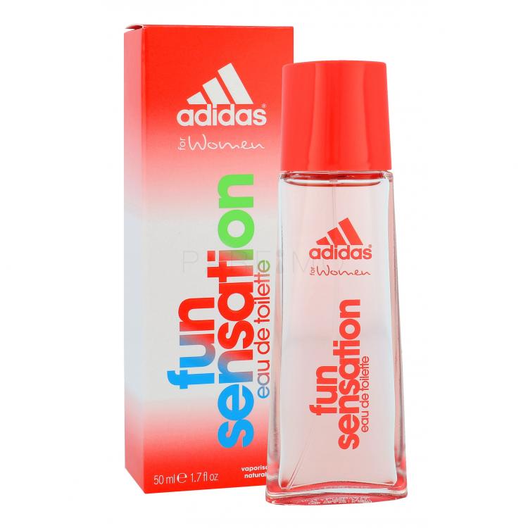 Adidas Fun Sensation For Women Eau de Toilette nőknek 50 ml