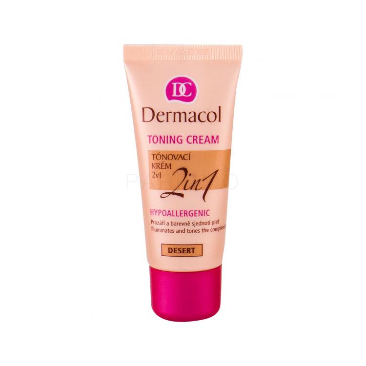 Dermacol Toning Cream 2in1 BB krém nőknek 30 ml Változat Desert