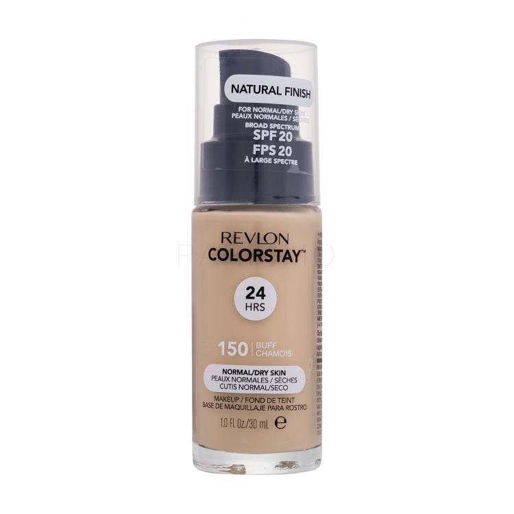 Revlon Colorstay Normal Dry Skin SPF20 Alapozó nőknek 30 ml Változat 150 Buff Chamois