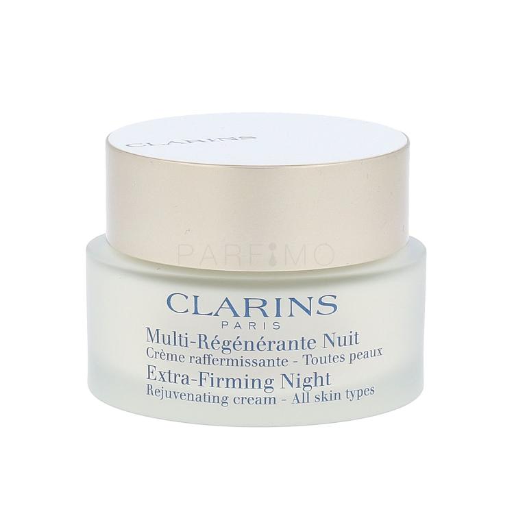 Clarins Extra-Firming Night Rejuvenating Cream Éjszakai szemkörnyékápoló krém nőknek 50 ml