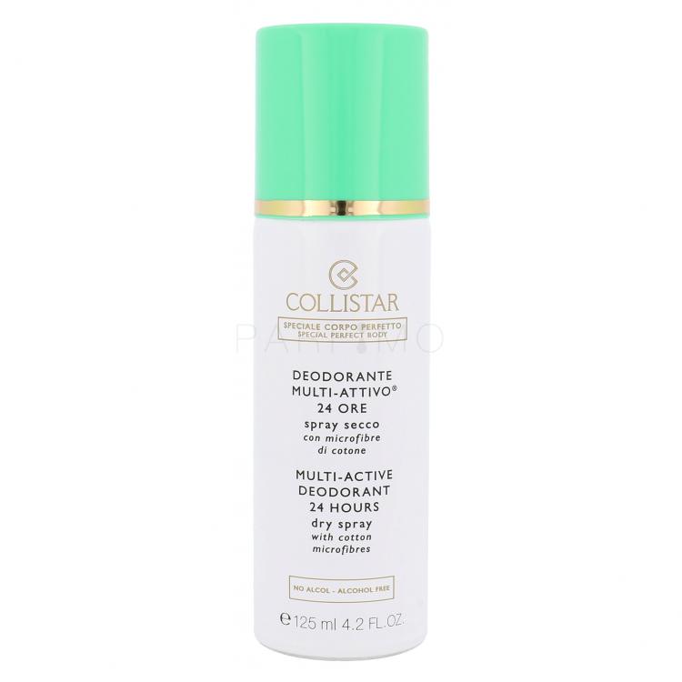 Collistar Multi-Active Deodorant 24h Dry Spray Dezodor nőknek 125 ml