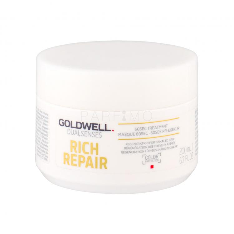 Goldwell Dualsenses Rich Repair 60sec Treatment Hajpakolás nőknek 200 ml