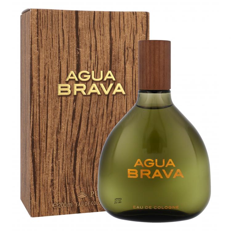 Antonio Puig Agua Brava Eau de Cologne férfiaknak Szórófej nélkül 200 ml