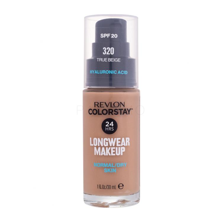Revlon Colorstay Normal Dry Skin SPF20 Alapozó nőknek 30 ml Változat 320 True Beige