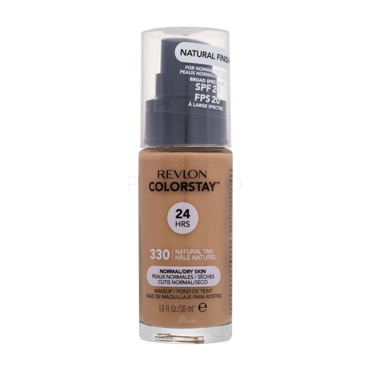 Revlon Colorstay Normal Dry Skin SPF20 Alapozó nőknek 30 ml Változat 330 Natural Tan