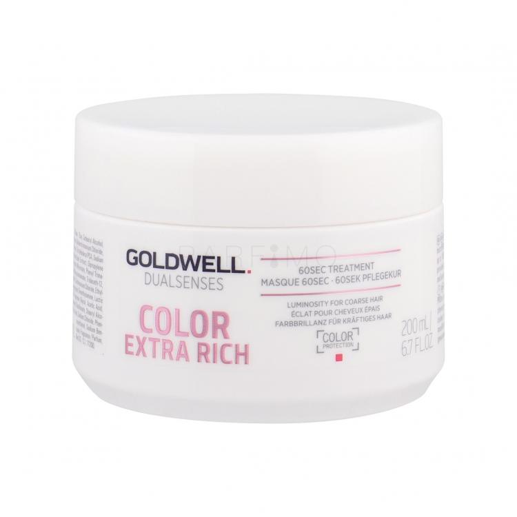 Goldwell Dualsenses Color Extra Rich 60 Sec Treatment Hajpakolás nőknek 200 ml