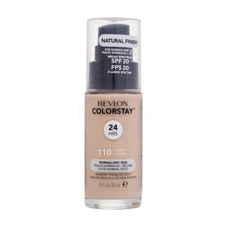 Revlon Colorstay Normal Dry Skin SPF20 Alapozó nőknek 30 ml Változat 110 Ivory