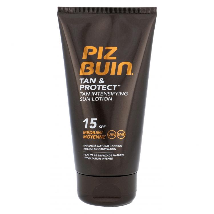 PIZ BUIN Tan &amp; Protect Tan Intensifying Sun Lotion SPF15 Fényvédő készítmény testre 150 ml
