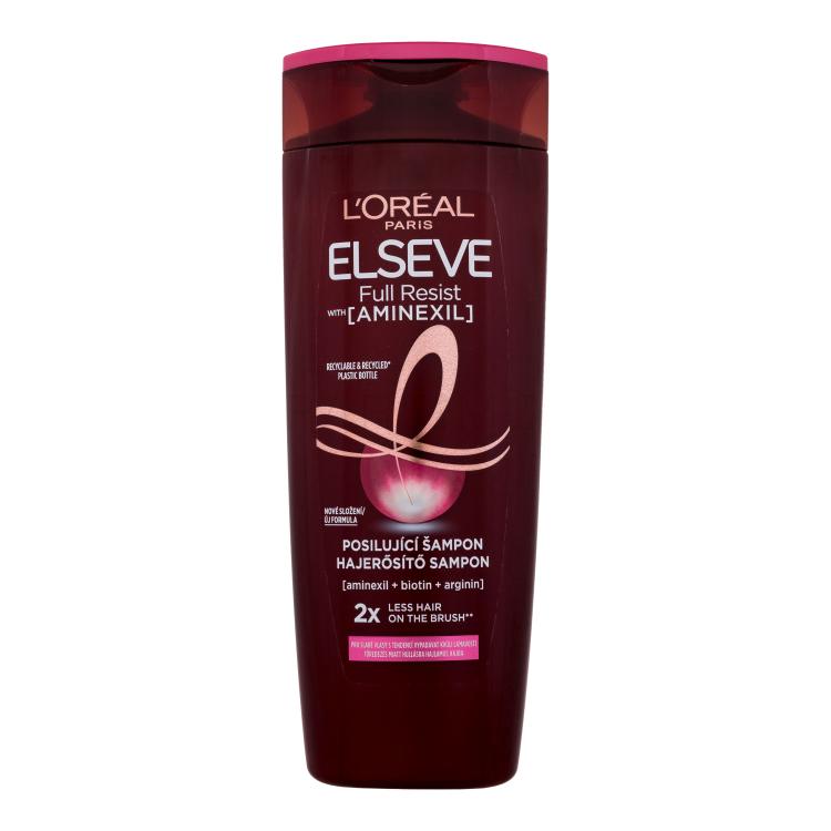 L&#039;Oréal Paris Elseve Full Resist Aminexil Strengthening Shampoo Sampon nőknek 400 ml