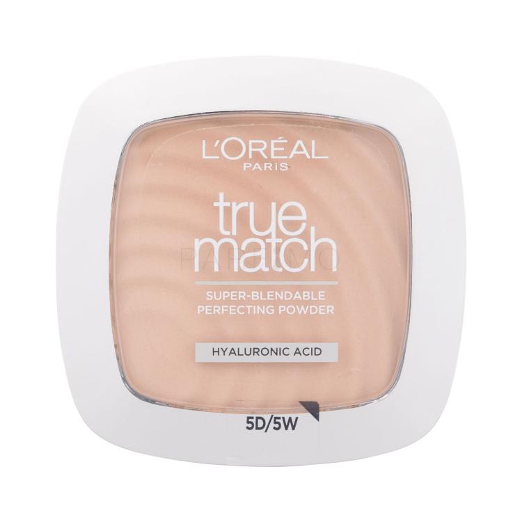 L&#039;Oréal Paris True Match Púder nőknek 9 g Változat 5.D/5.W Dore Warm