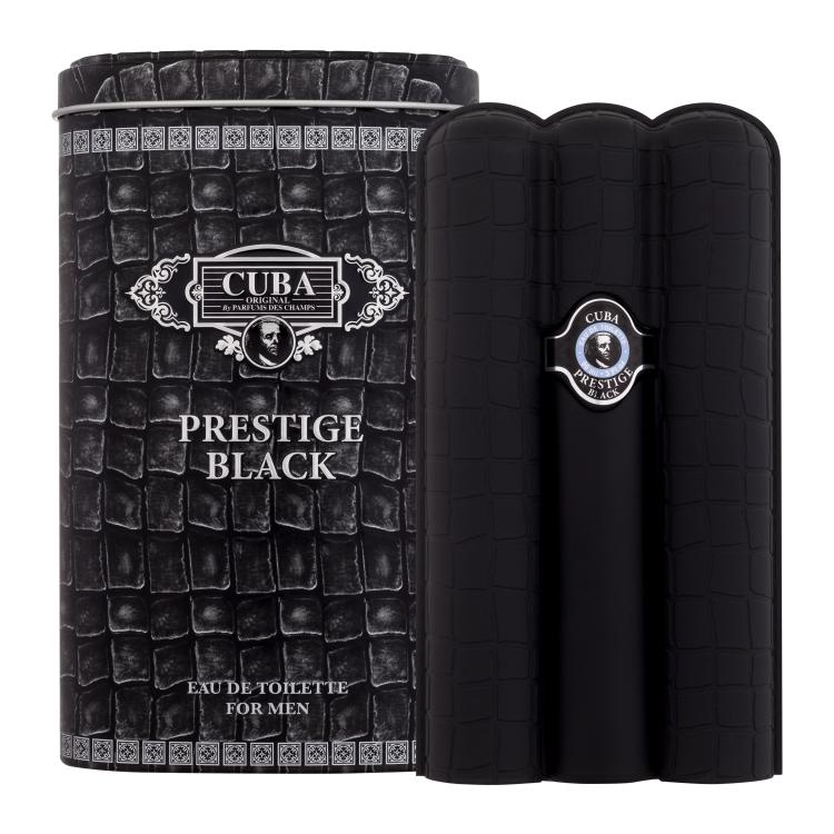 Cuba Prestige Black Eau de Toilette férfiaknak 90 ml