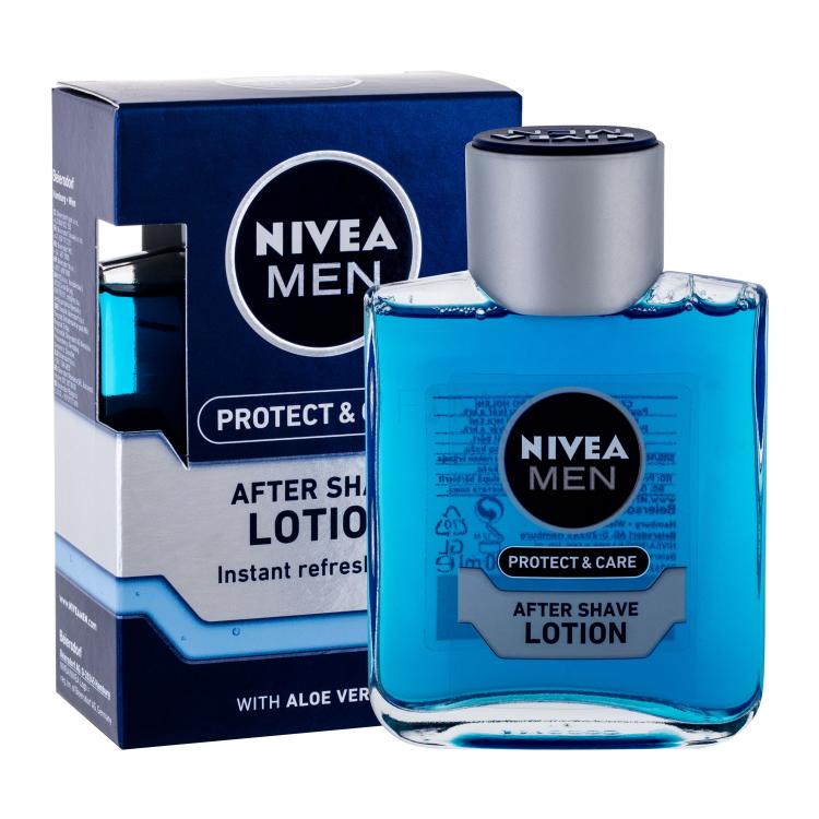 Nivea Men Protect &amp; Care Mild After Shave Lotion Borotválkozás utáni arcszesz férfiaknak 100 ml