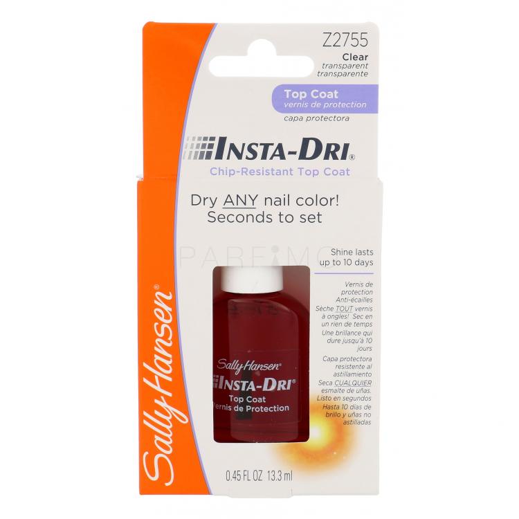 Sally Hansen Insta-Dri Chip-Resistant Top Coat Körömlakk nőknek 13,3 ml