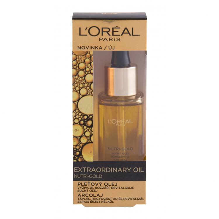 L&#039;Oréal Paris Nutri-Gold Extraordinary Oil Arcolaj nőknek 30 ml