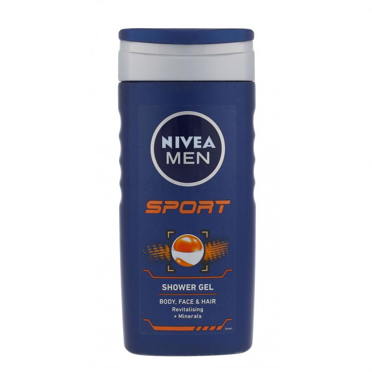 Nivea Men Sport Tusfürdő férfiaknak 250 ml
