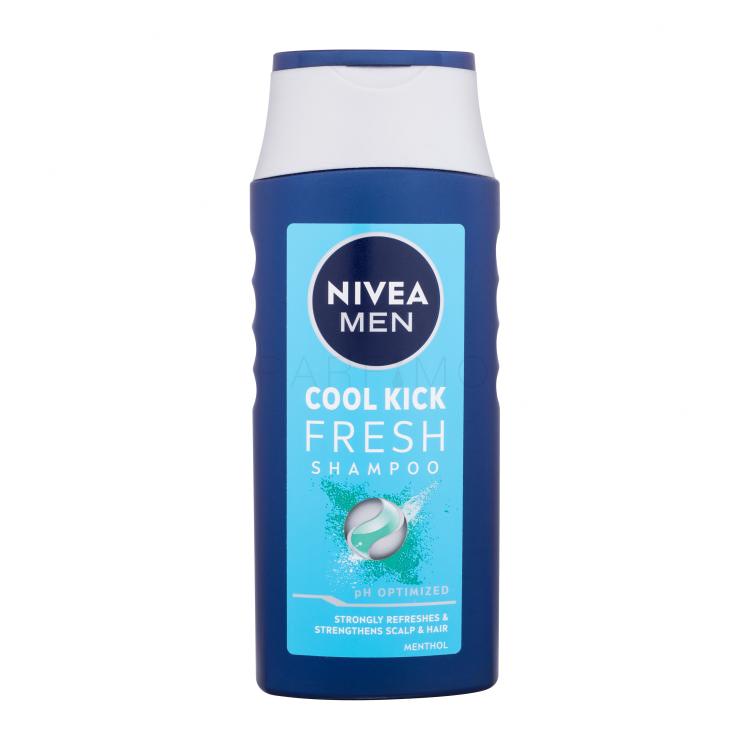 Nivea Men Cool Kick Fresh Shampoo Sampon férfiaknak 250 ml