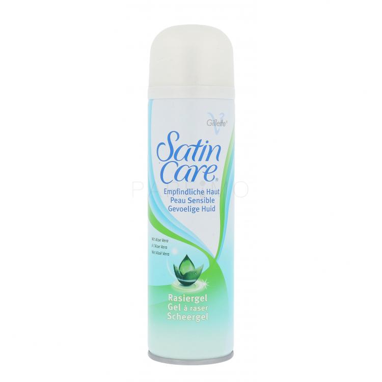 Gillette Satin Care Sensitive Skin Borotvazselé nőknek 200 ml