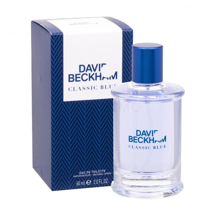 David Beckham Classic Blue Eau de Toilette férfiaknak 60 ml