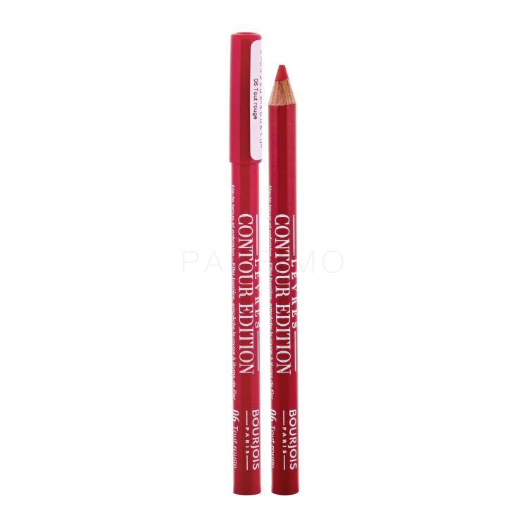 BOURJOIS Paris Contour Edition Szájkontúrceruza nőknek 1,14 g Változat 06 Tout Rouge