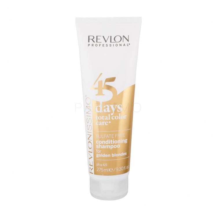 Revlon Professional Revlonissimo 45 Days 2in1 For Golden Blondes Sampon nőknek 275 ml