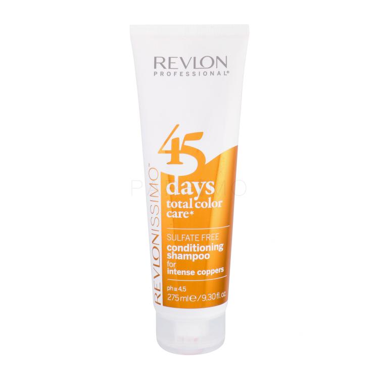 Revlon Professional Revlonissimo 45 Days Conditioning Shampoo Intense Coppers Sampon nőknek 275 ml