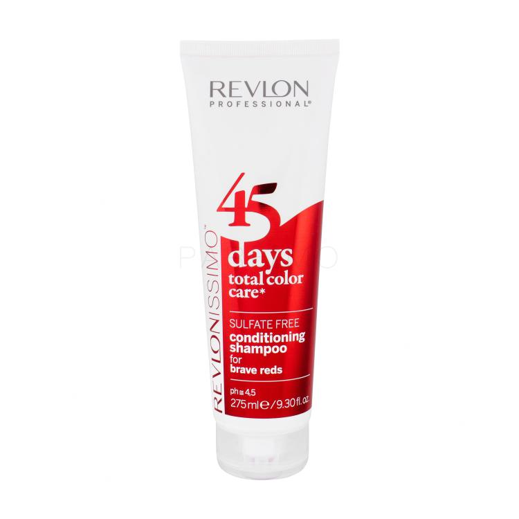 Revlon Professional Revlonissimo 45 Days 2in1 For Brave Reds Sampon nőknek 275 ml