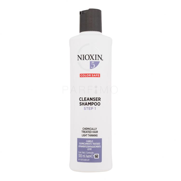 Nioxin System 5 Cleanser Shampoo Sampon nőknek 300 ml