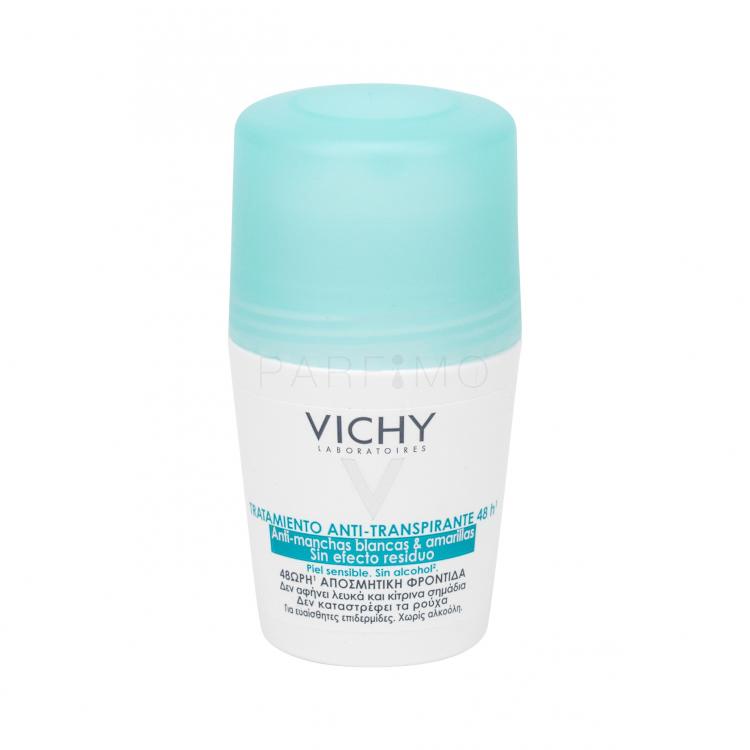 Vichy Antiperspirant No White Marks &amp; Yellow Stains Izzadásgátló 50 ml