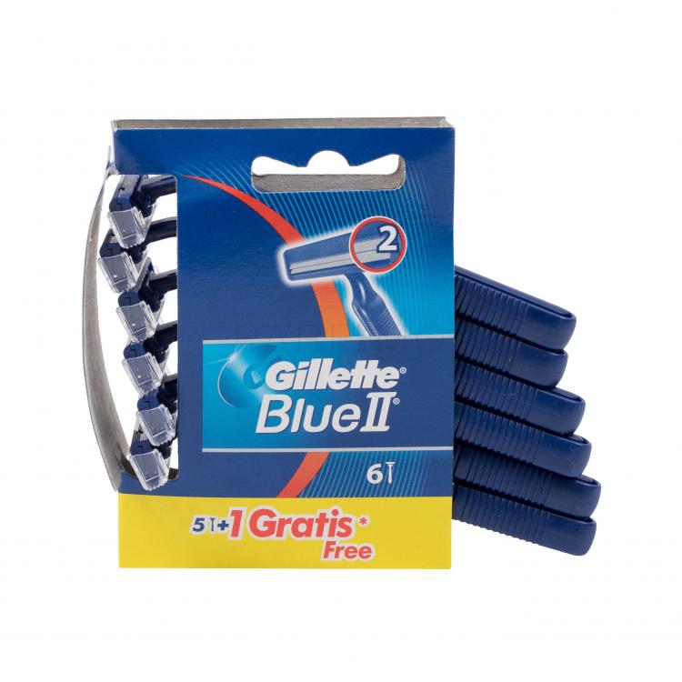 Gillette Blue II Borotva férfiaknak 6 db