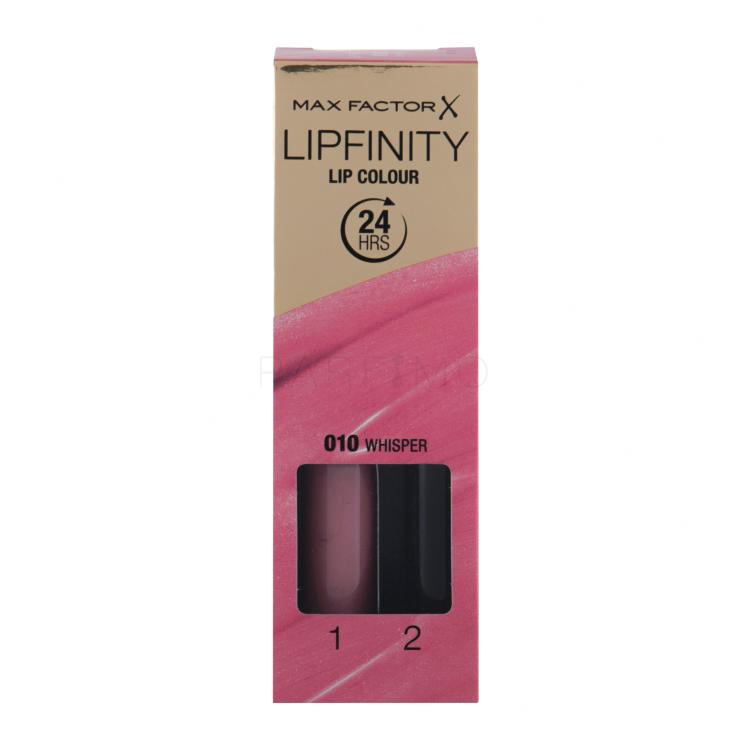 Max Factor Lipfinity 24HRS Lip Colour Rúzs nőknek 4,2 g Változat 010 Whisper