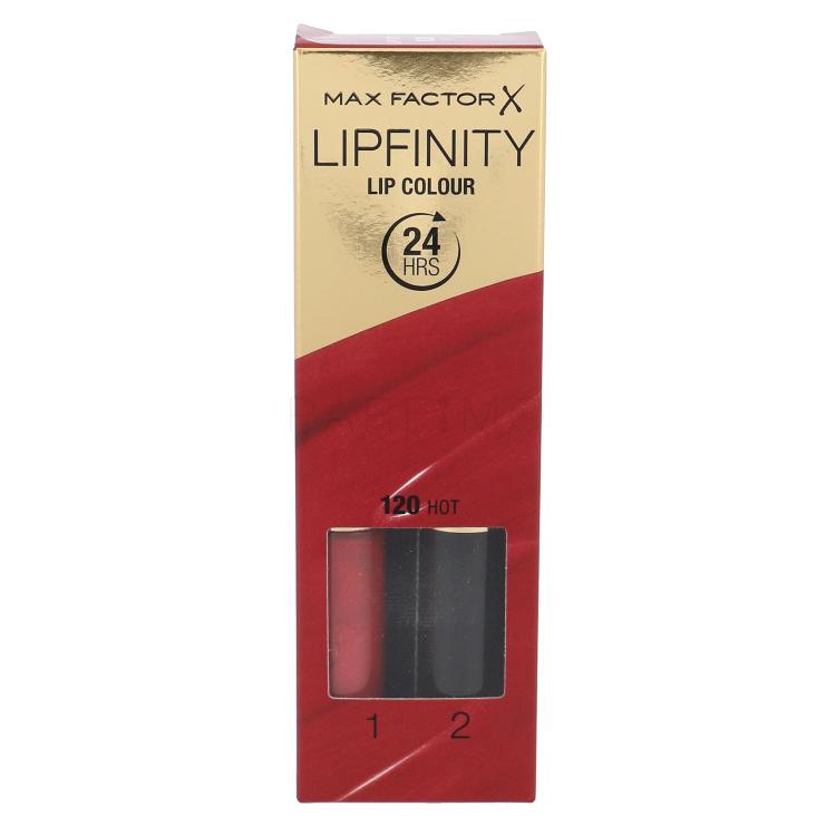 Max Factor Lipfinity 24HRS Lip Colour Rúzs nőknek 4,2 g Változat 120 Hot
