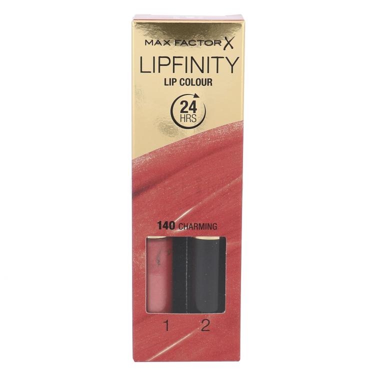 Max Factor Lipfinity 24HRS Lip Colour Rúzs nőknek 4,2 g Változat 140 Charming