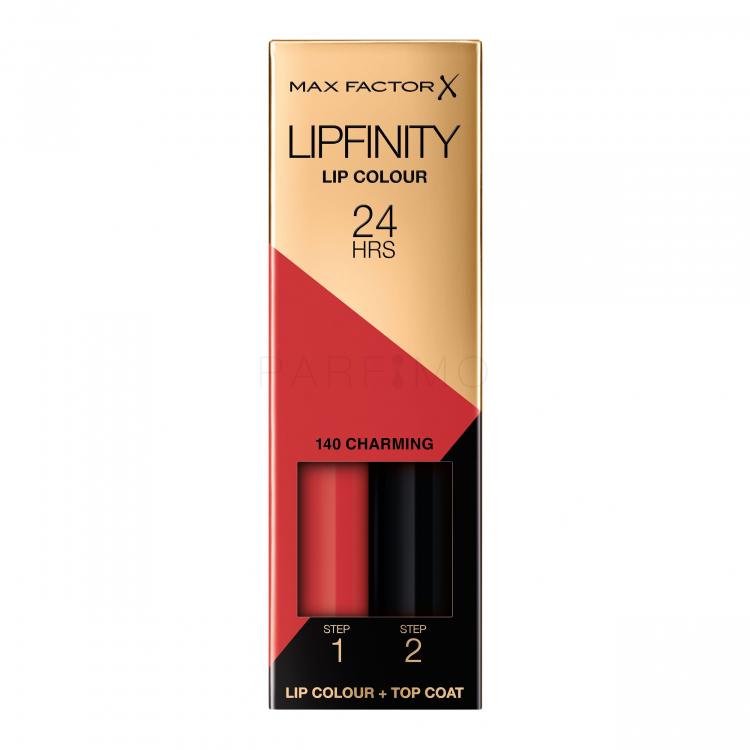 Max Factor Lipfinity 24HRS Lip Colour Rúzs nőknek 4,2 g Változat 140 Charming