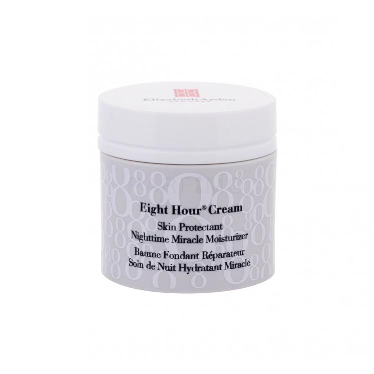 Elizabeth Arden Eight Hour Cream Nighttime Miracle Moisturizer Éjszakai arckrémek nőknek 50 ml